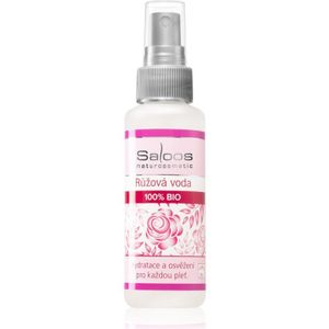 Saloos Floral Water Rose 100% Bio Bloemig Gezichtwater voor Verheldering en Revitalisatie 50 ml