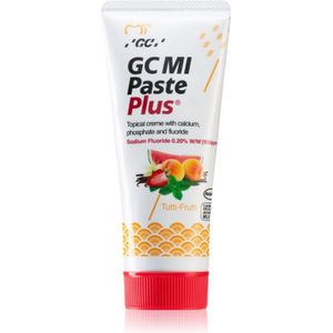 GC MI Paste Plus Reminaliserende Beschermende Crème voor Gevoelige Tanden  met Fluoride Smaak  Tutti Frutti 35 ml