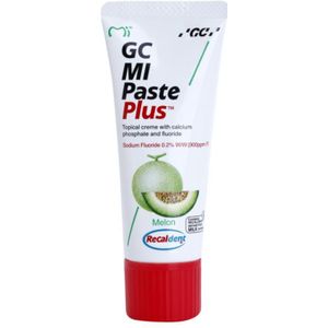 GC MI Paste Plus Reminaliserende Beschermende Crème voor Gevoelige Tanden  met Fluoride Smaak  Melon 35 ml