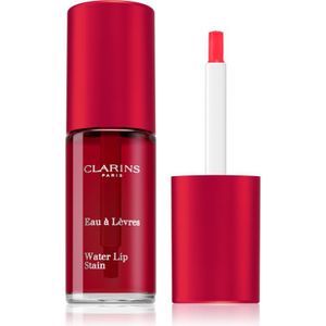 Clarins Water Lip Stain Matte Lipgloss met Hydraterende Werking Tint 03 Red Water 7 ml