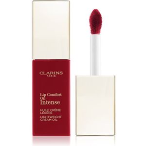Clarins Lip Comfort Oil Intense Olie Lipgloss met Voedende Werking Tint 07 Intense Red 6 ml
