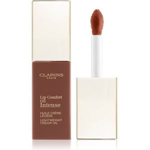 Clarins Lip Comfort Oil Intense Olie Lipgloss met Voedende Werking Tint 01 Intense Nude 6 ml