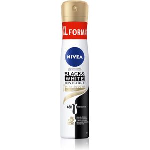 NIVEA Black & White Invisible Silky Smooth Antitranspirant Spray 200 ml