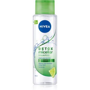 Nivea Pure Detox Micellar verfrissende micellaire shampoo 400 ml
