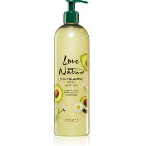 Oriflame Love Nature Organic Avocado Oil & Chamomile Verzorgende Shampoo 2 in 1 500 ml