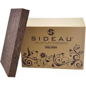 SIDEAU 100% NATURAL FLORAL FOAM STEEKPLAAT DOOS 5 STUKS 59.5X40X6CM