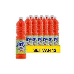 Asevi vloerreiniger Orange (12 flessen - 1 liter)