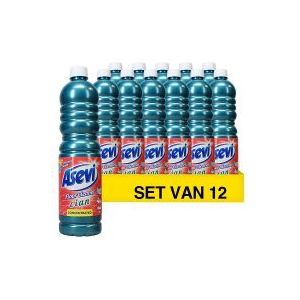 Asevi vloerreiniger Cian (12 flessen - 1 liter)