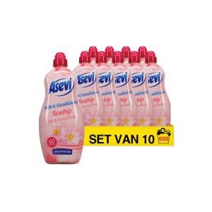 Asevi wasverzachter Sensations Rosehip 1380 ml (10 flessen - 600 wasbeurten)