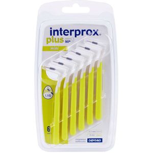 12x Interprox Plus Mini 3mm Geel 6 stuks