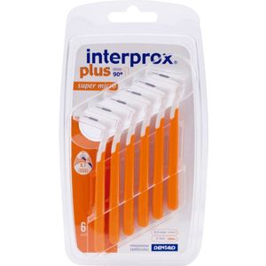 12x Interprox Plus Super Micro 2 mm Oranje 6 stuks