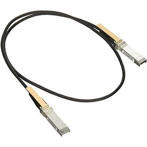 Twinax 10G Direct Cisco SFP+ kabelset 30 AWG, 1 m, beige, 5 jaar standaard garantie (SFP-H10GB-CU1M=)