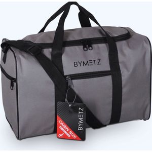 Handbagage Ryanair Tas 40x20x25 - Met Smart Sleeve voor op een Koffer - Dark Grey