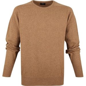 William Lockie Pullover Lamswol Driftwood - Heren - Pullovers