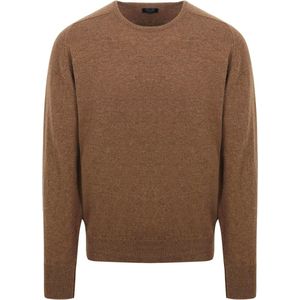 William Lockie Pullover Lamswol Driftwood - Heren - Pullovers
