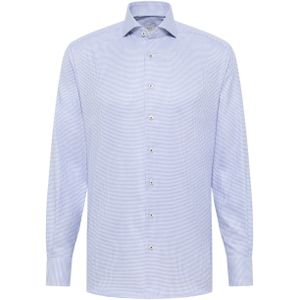 Eterna - 8286 - Overhemd - Blauw - 100% Katoen