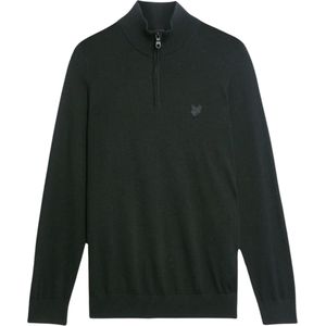 Lyle and Scott - Tonal Eagle Merino - Quarter Zip Jumper - Truien
