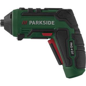 PARKSIDE® Accu schroevendraaier 4V - Toerental: 200 omw/min - Koppel: max. 10 Nm - Inclusief 30-delige bitset, 1x USB-C oplaadkabel