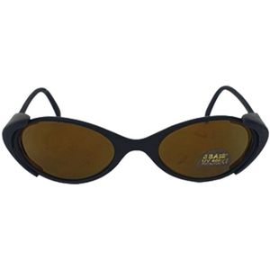 Zonnebril BASED - Bril - UV 400 - Zwart / Geel - Ovaal - Shades - Unisex - John Lennon - Zomer