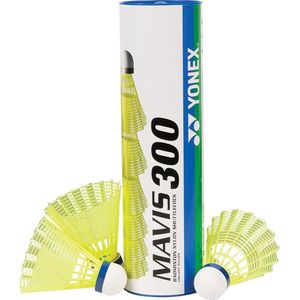 Yonex Mavis 300 6 Shuttels shuttles geel