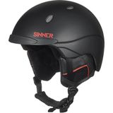 Sinner Titan 52 / 55 / 59 / 63 Ski Helm Zwart
