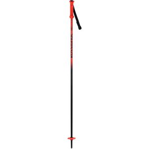 Rossignol Hero Jr. Zwart Rood Ski Stokken Rood