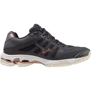 Mizuno Wave Voltage Indoorschoenen Dames Bruin Dessin