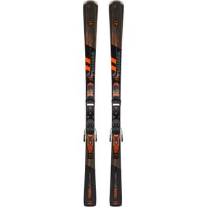Rossignol Forza 40 Bl. Orange Sportcarve Ski's Zwart Dessin