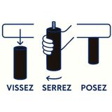 Snowleader - Women's Merino Half Zip Top - Thermokleding - Marine blauw - Dames