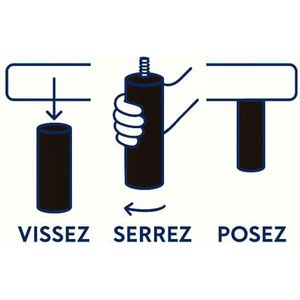 Snowleader - Women's Merino Half Zip Top - Thermokleding - Marine blauw - Dames