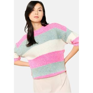 LOLALIZA - Top - Roze - Gebreid