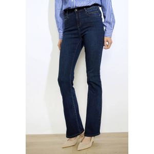 LOLALIZA - Flared Jeans - Donkerblauw - Denim