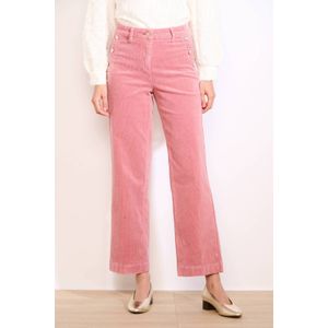LOLALIZA - Corduroy Broek - Roze - Harembroeken