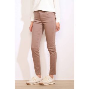 LOLALIZA - Slim High Waist Broek - Taupe