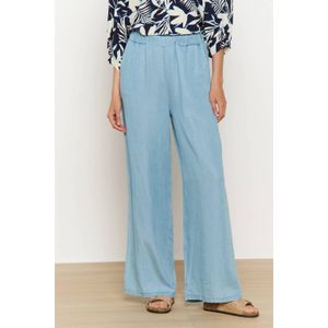 LOLALIZA - Denim Wide Leg High Waist Broek - 100% Lyocell