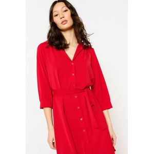 LOLALIZA - Blousejurk - Rood