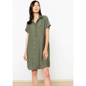 LOLALIZA - Blousejurk - Groen