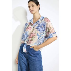 LOLALIZA - Blouse - Multi - 100% Polyester - Korte Mouwen