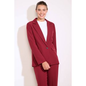 LOLALIZA - Regular Blazer - Donkerrood