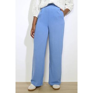 LOLALIZA - Wide Leg Regular Waist Pantalon - Blauw