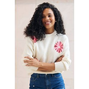 LOLALIZA - Gebreide Trui - Ecru