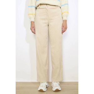 LOLALIZA corduroy mom high waist broek