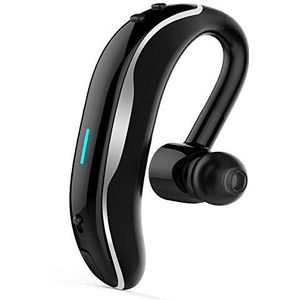 in-ear hoofdtelefoon, bluetooth, voor Motorola Moto G6 Play smartphone, draadloos, handsfree, business (rood)