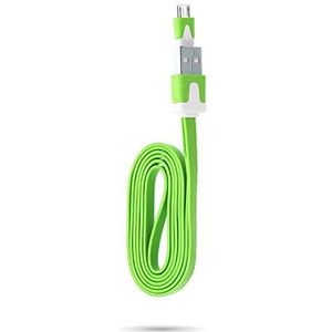 Oplader voor luidspreker Bose SoundLink Micro USB / 1 m Noodle Universal aansluiting Syncronisation (Groen)