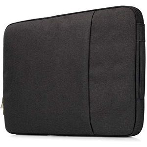 Laptoptas met jeans-effect, 13 inch (33 cm) voor Acer PC, zwart