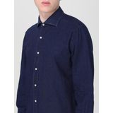 Fay - Overhemden - Blauw - Denim