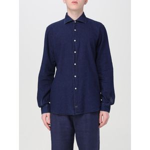 Fay - Overhemden - Blauw - Denim