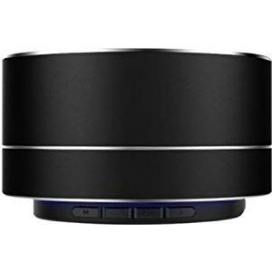Speaker metaal Bluetooth voor Xiaomi Mi 9 Smartphone USB-poort TF-kaart Auxiliaire luidspreker Micro Mini (zwart)