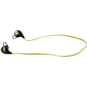 Bluetooth-hoofdtelefoon voor Motorola Moto E6 Plus Smartphone, draadloos, met geluidsknop, handsfree, in-ear hoofdtelefoon, universeel (geel)