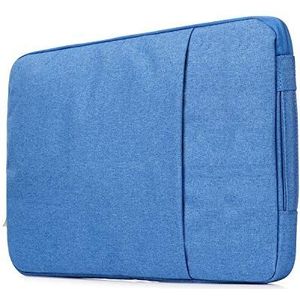 Zakje met jeanseffect 13 inch voor Mac Apple beschermhoes laptoptas 13 inch (blauw)